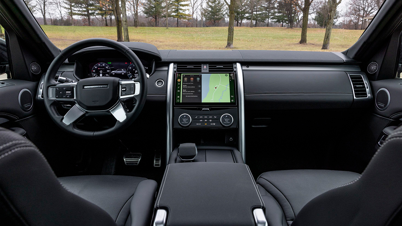 Фото Интерьер land rover Discovery